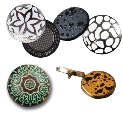 Painted Buttons