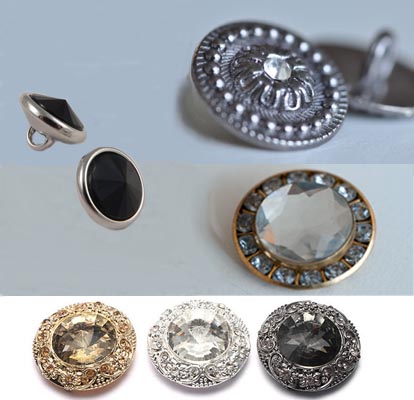 Rhinestone Buttons