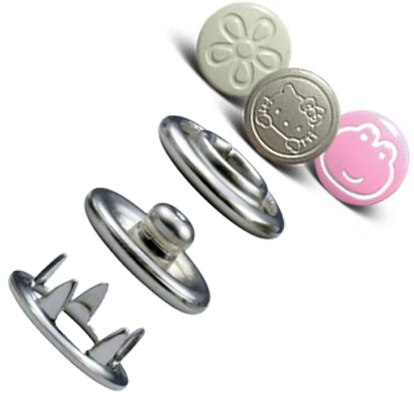 Painted Prong Snap Buttons
